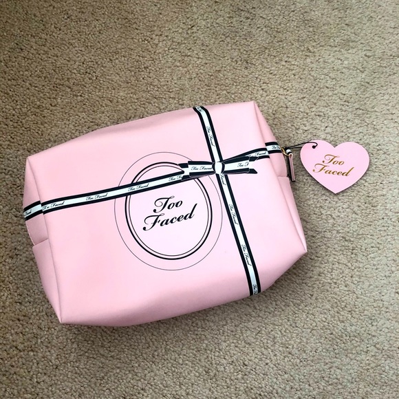 ⭐️NEW⭐️ TOO FACED DUO | Natural Nudes Eyeshadow Pallet + Cosmetic Bag - Picture 3 of 11